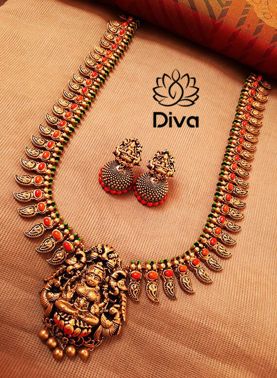 Orange 2025 terracotta jewellery
