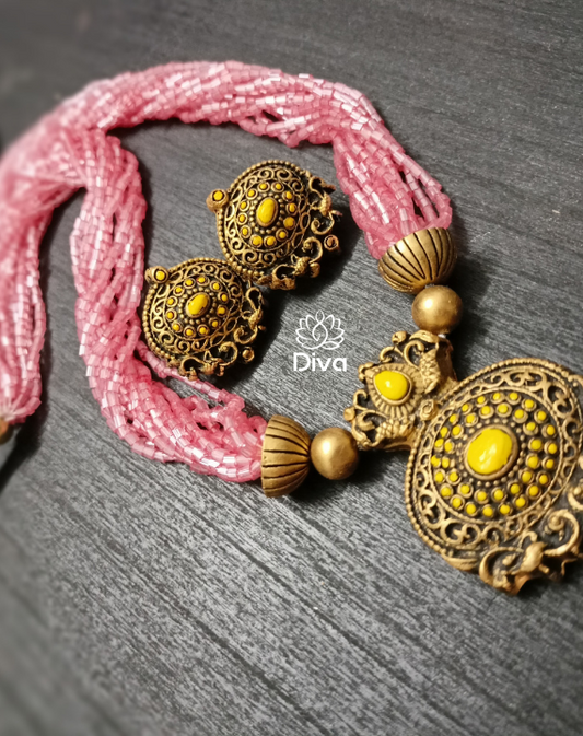 Pink Fusion Terracotta Jewellery