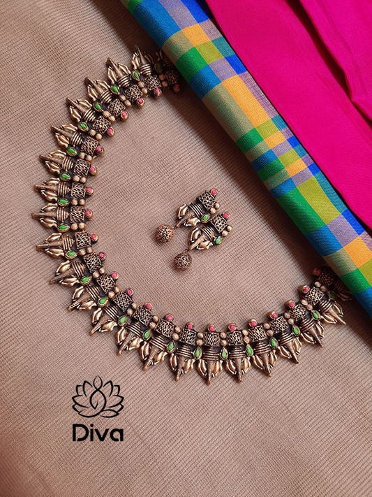 Ganesh Choker Terracotta Jewellery