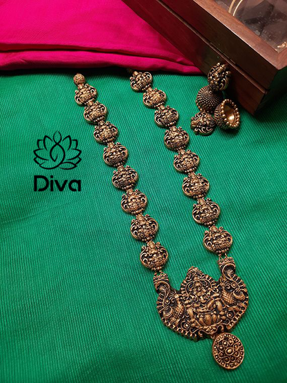 Nagas Lakshmi Haram Terracotta Jewellery