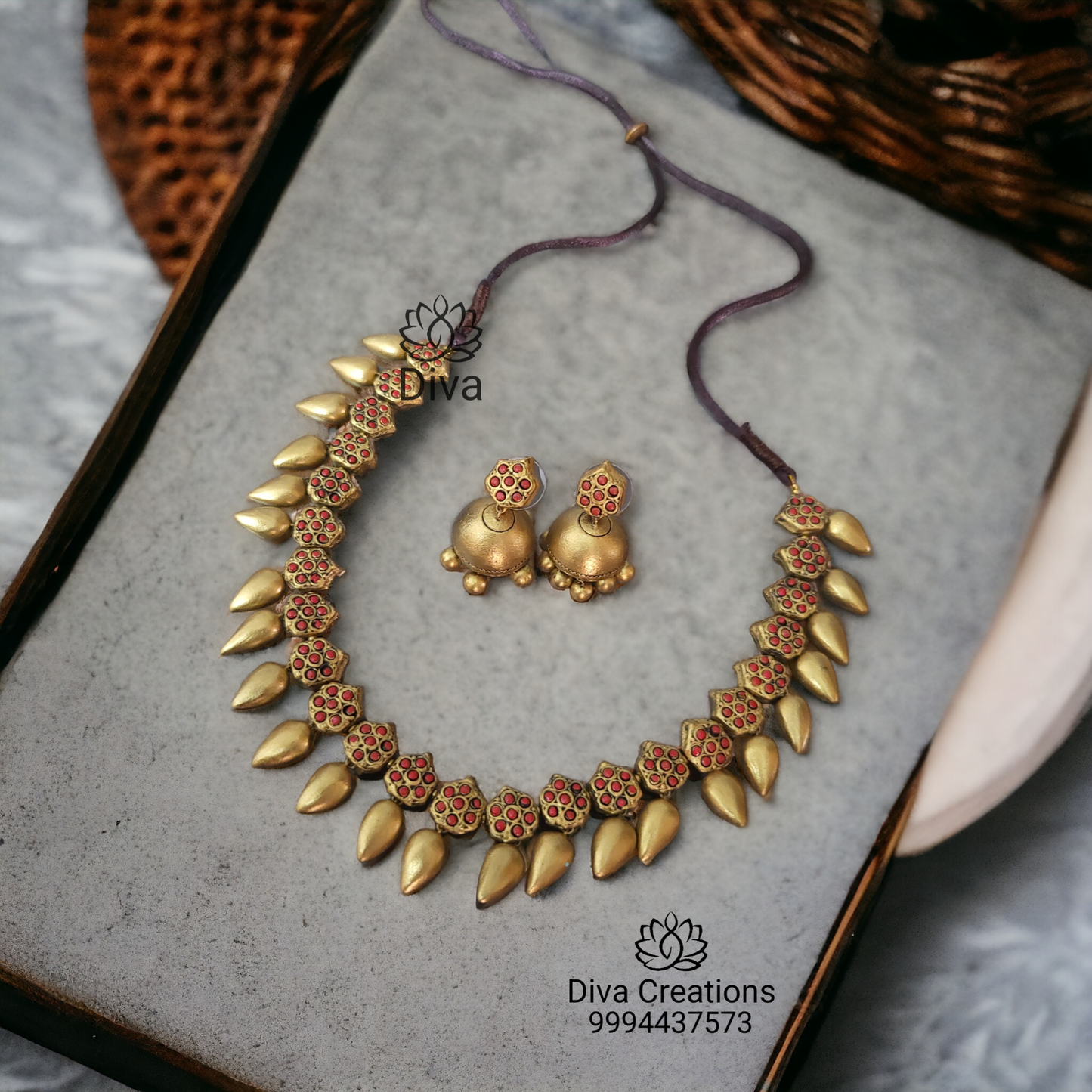 Shreya terracotta jewellery