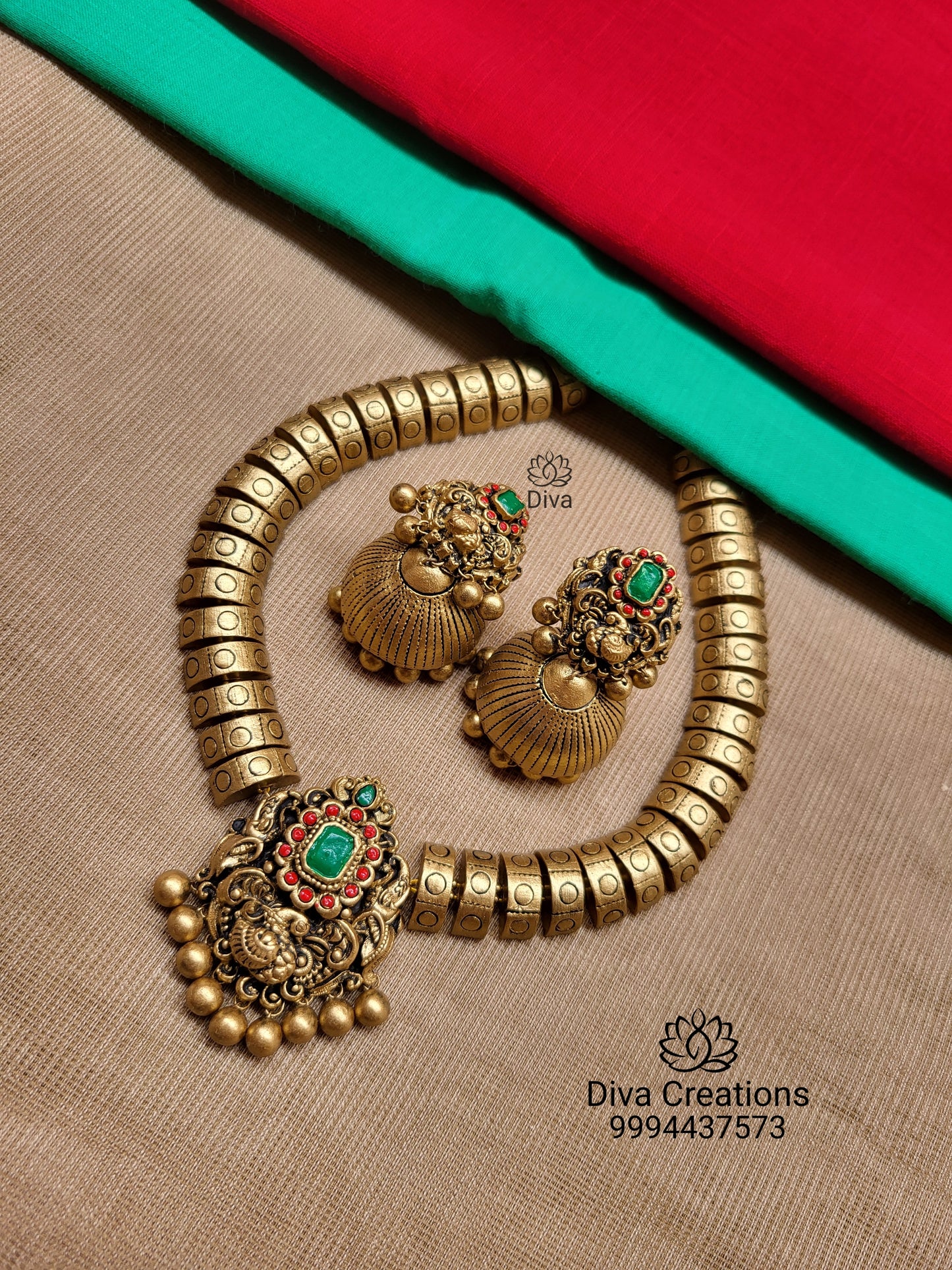 Pravisha terracotta jewellery