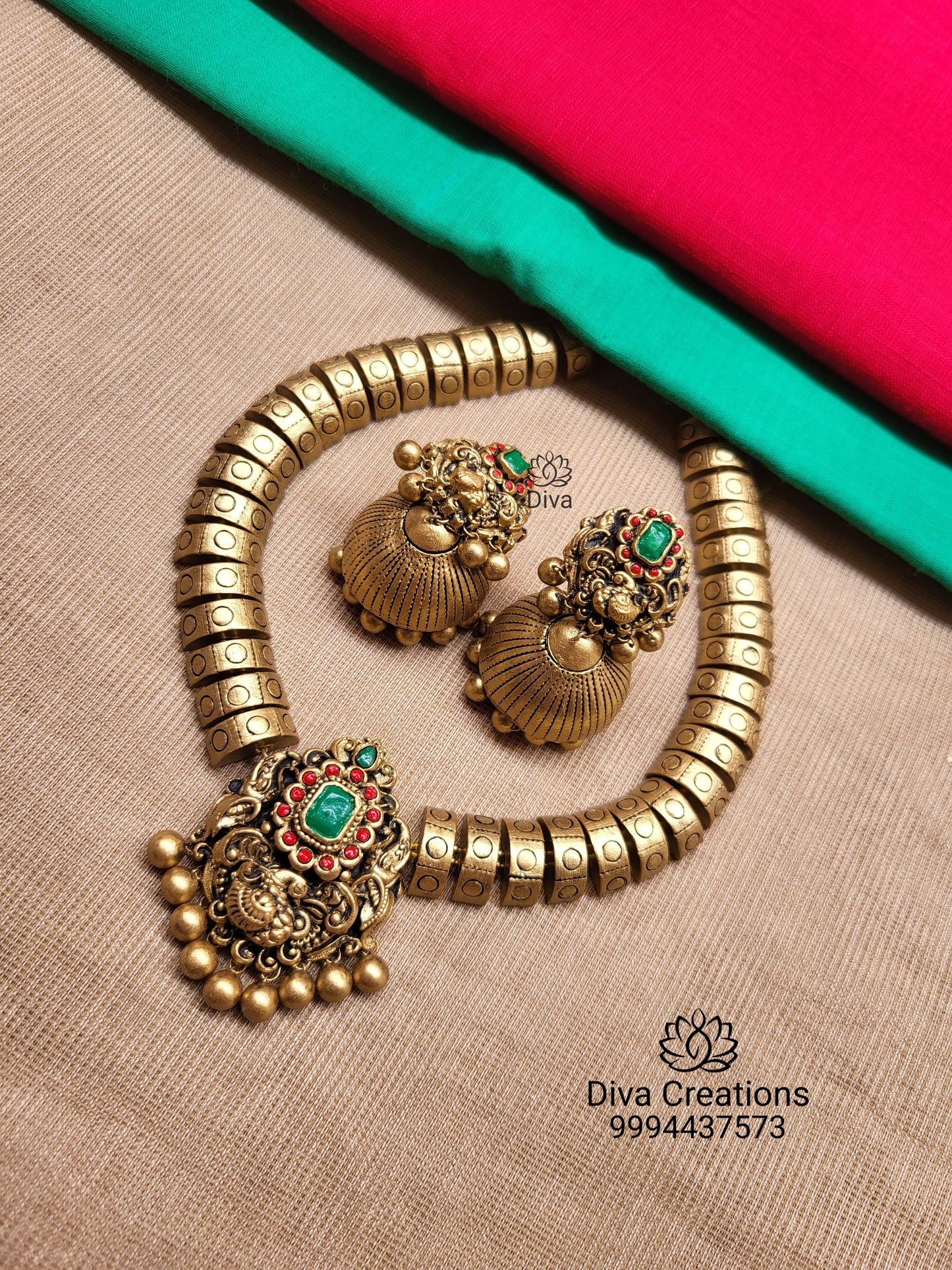 Pravisha terracotta jewellery