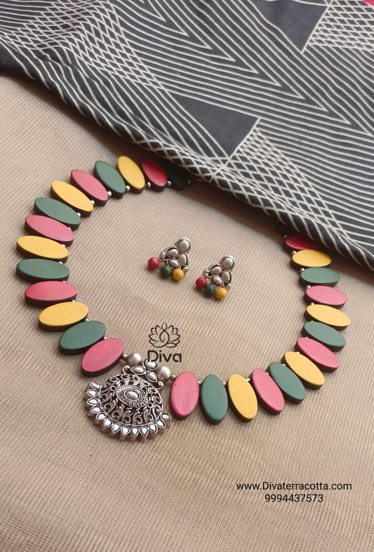 Premium Multicolored Terracotta Jewellery