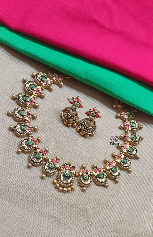 Avini choker terracotta jewellery